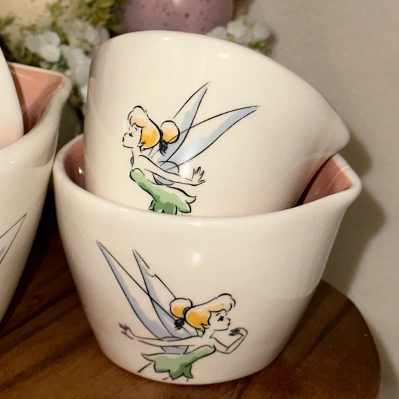 Pink Rae Dunn Disney's Tinkerbell Measuring Cup Set - Picture 5 of 5